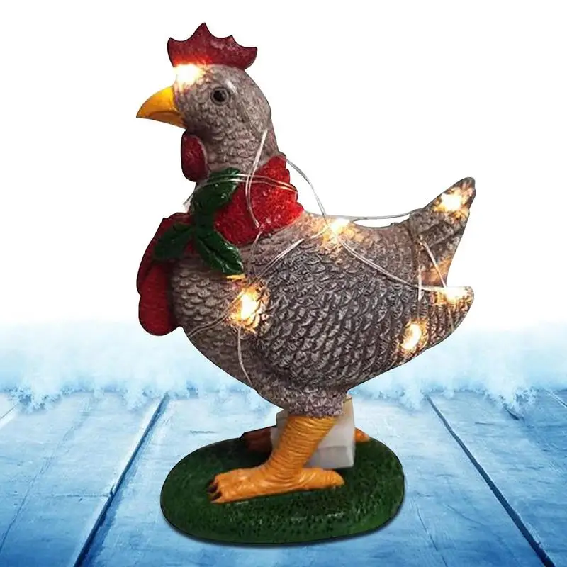 

Christmas Pendant Ornaments Christmas Tree Funny Decorations Christmas Ornament Product For Family Scarf Chicken Decoration