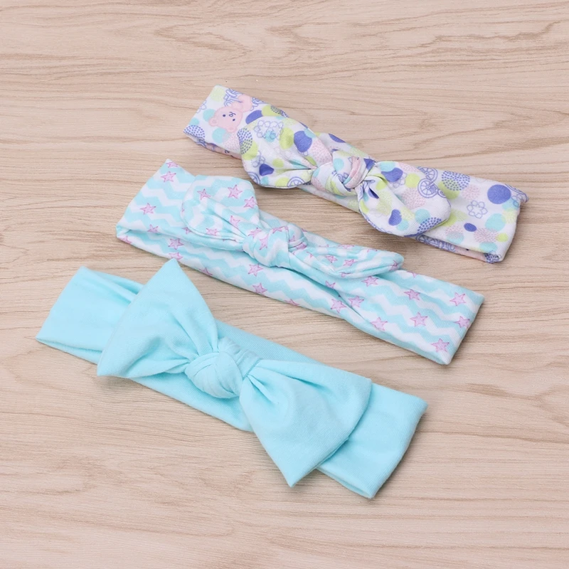 

3Pcs/set Kids Girl Baby Toddler Bow Headband Headwear Band Accessories