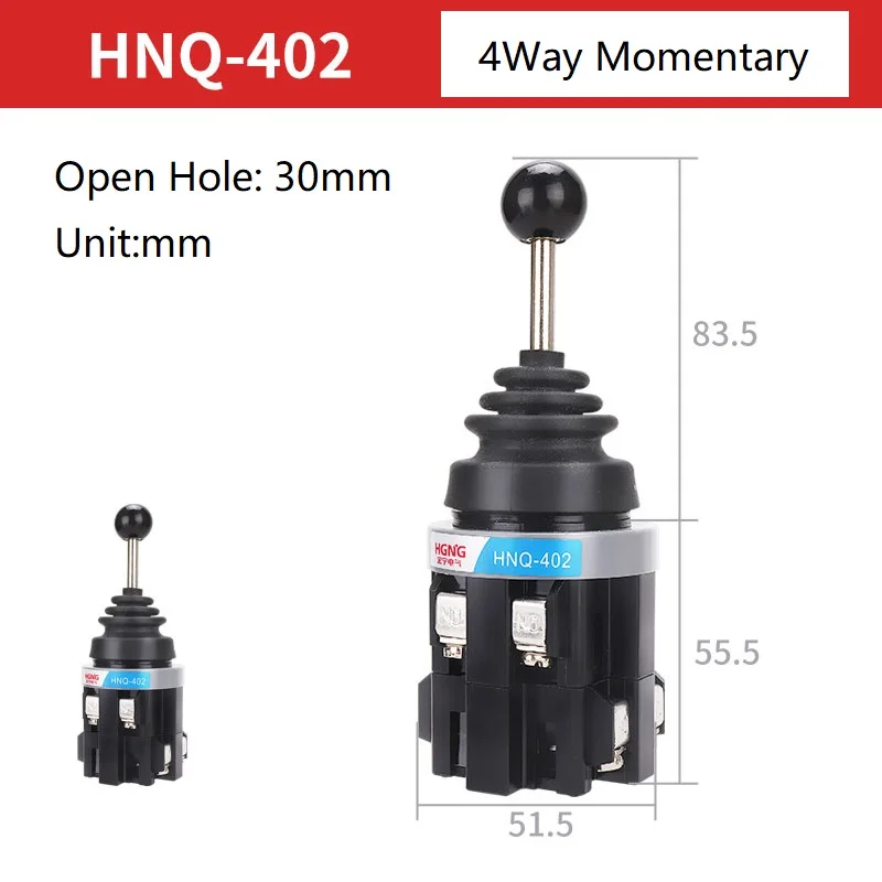 

Переключатель HGNG 30 мм