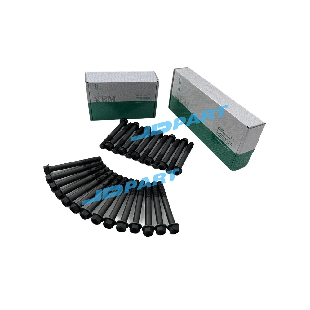 Хорошее качество новый болт головки блока цилиндров H06C для деталей двигателя Hino