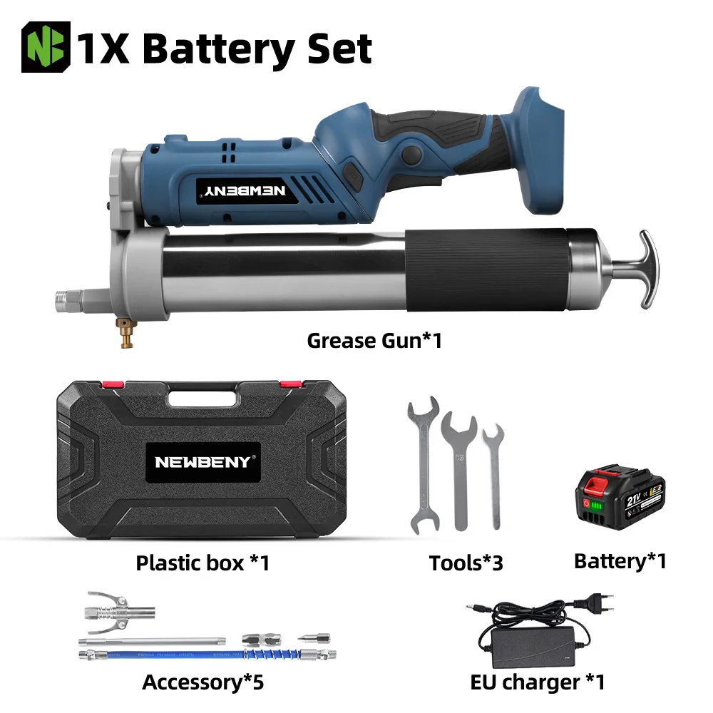 

NewBeny 14000PSL электрический пистолет для смазки
