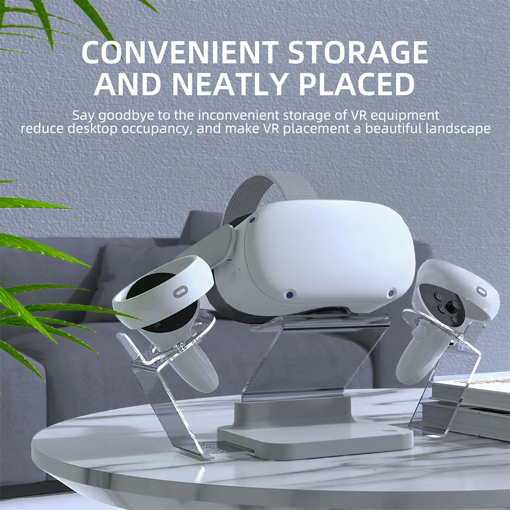 

USB Charger Dock Holder Station For Oculus Quest 12 Rifts VR Headset Quick Charging Dock Stand For Oculus Quest Holder Stand