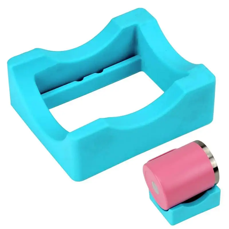 

Tumbler Cup Cradle Holder Silicone Cup Holder Lightweight And Portable -in Slot Tumbler Holder For Crafts Decals For Tumblers