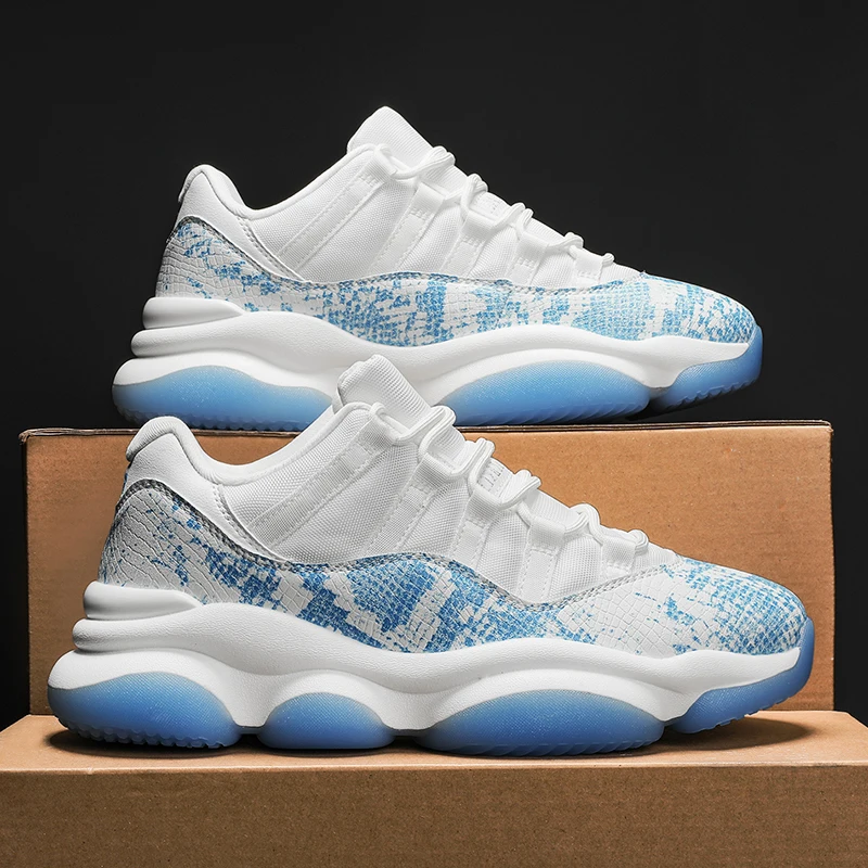 Mesh Training Breathable Men Sneakers Fashion Man Running Shoes Platform Basketball Shoe Concise Style