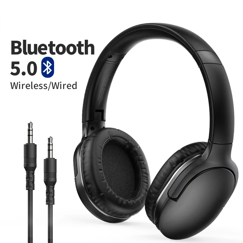 Wireless Headphones Bluetooth Earphone 5.0 Foldable Headset Sport Headphone Video Gaming Phone Fone Bluetooth Earbuds Recommend