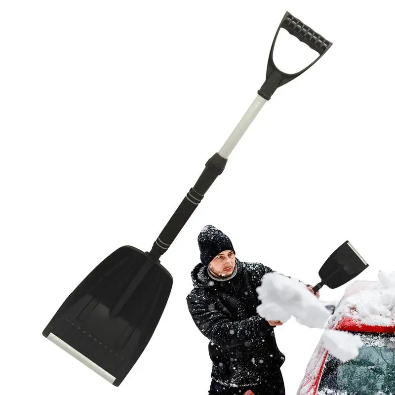 

Snow Shovel For Driveway Snow Removal Shovel Windshield Glass Defrost Removal Automotive Tool Telescopic Light Weight Shovels