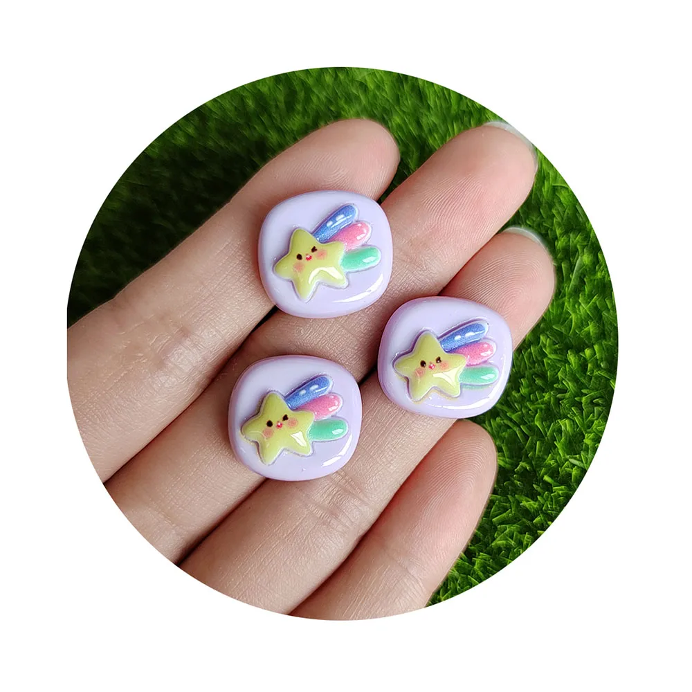 

New Flatback Cartoon Animal Resin Cabochon Scrapbooking DIY Jewelry Hairpin Craft Decoration Accessories