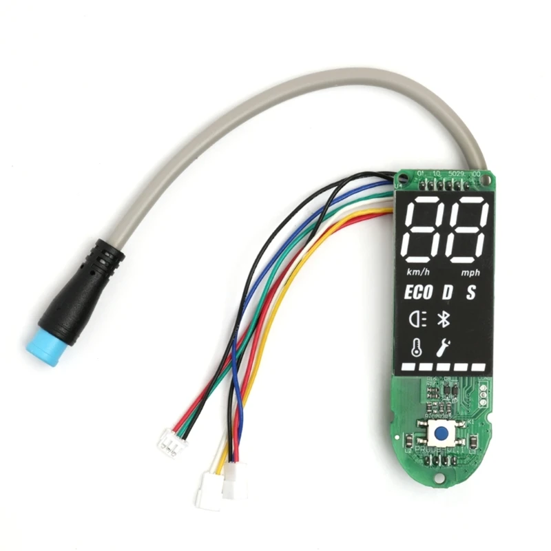 

Bluetoothcompatible Dashboard Fit for 3/MI3 LED Panel Electric Scooter Circuit Board Dispaly Assembly with Screen Meter