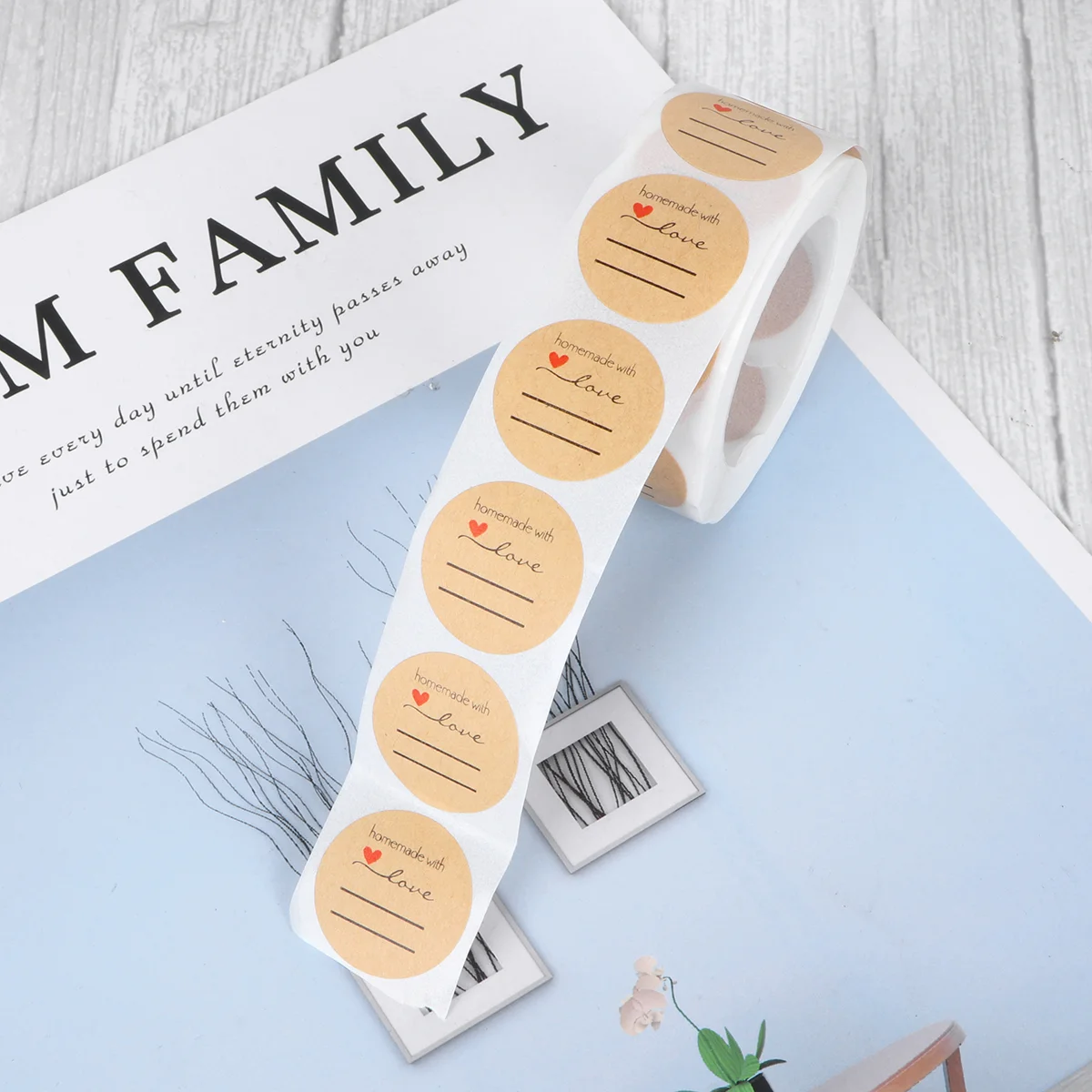 

Sticker Gift Stickers Labels Tags Jar Label Kraft Present Paper Glass Masonstorage Writable Canister Adhesive Envelope Seal