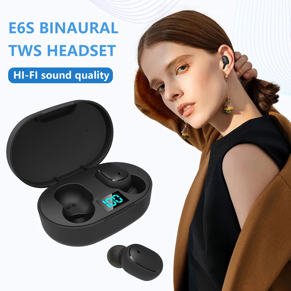 

TWS-наушники с поддержкой Bluetooth 5,0 и светодиодным дисплеем