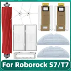 Запчасти для робота-пылесоса Roborock S7 Max  T7S PlusG10, основная боковая щетка, фильтр НЕРА, насадка на швабру, мешок для пыли