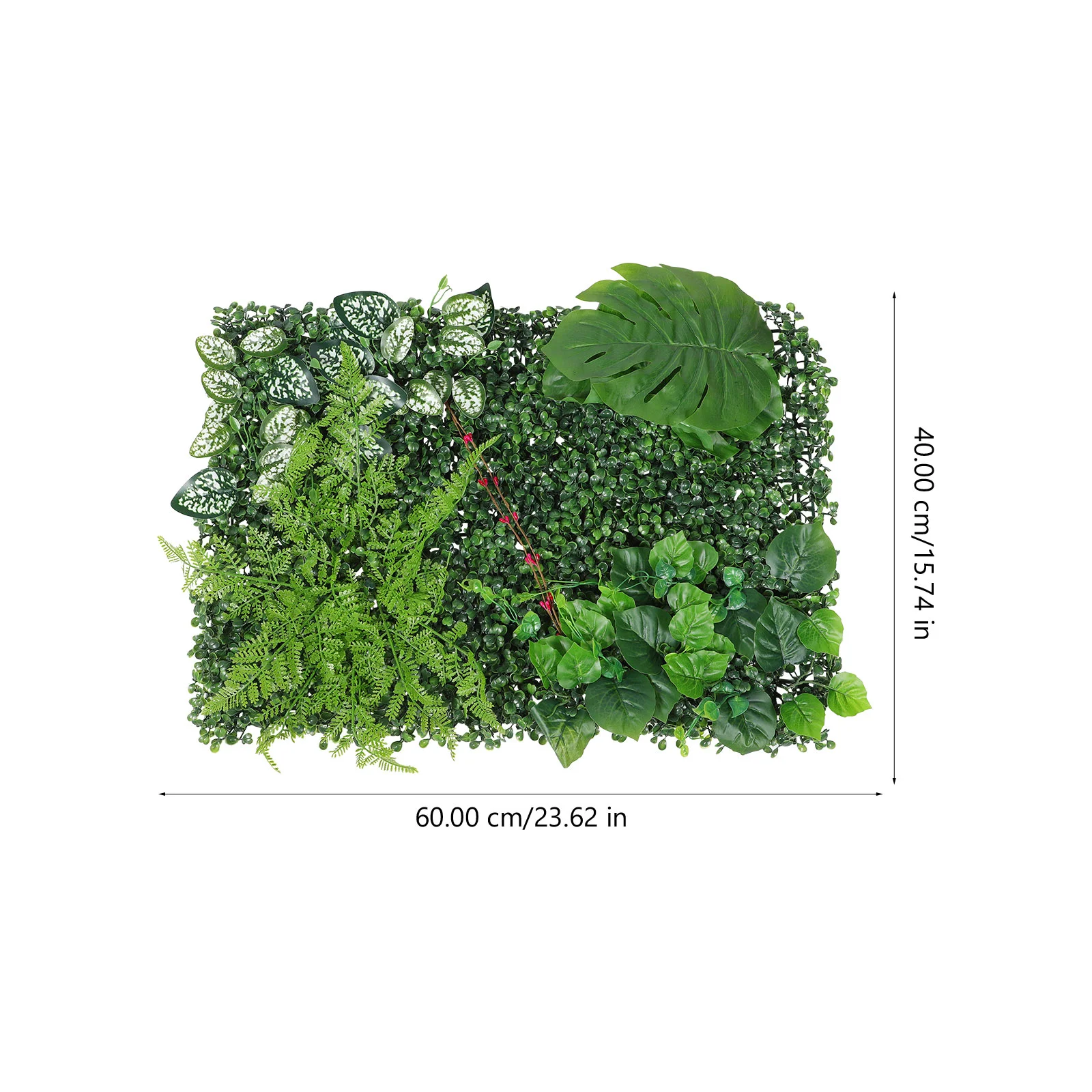 

Grass Backdrop Wall Decorations Plastic Turf Fake Home Outdoor Faux Panel