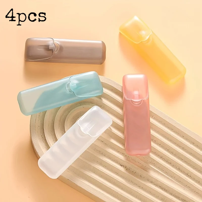 

Мини-контейнер Для Зубочисток С Крышкой, Портативный Органайзер Для Путешествий, Диспенсер Для Зубной Нити И Ватных Палочек