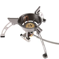 brs 11 camping windproof gas burner outdoor portable gas stove cooker picnic cookout camping hiking tourism equipment furnace