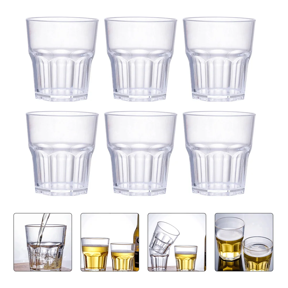 

Glasses Whiskey Cups Tumbler Cup Beer Acrylic Tasting Mug Drinking Coffee Cocktails Cocktail Tea Mugs Crystal Glassware Tumblers