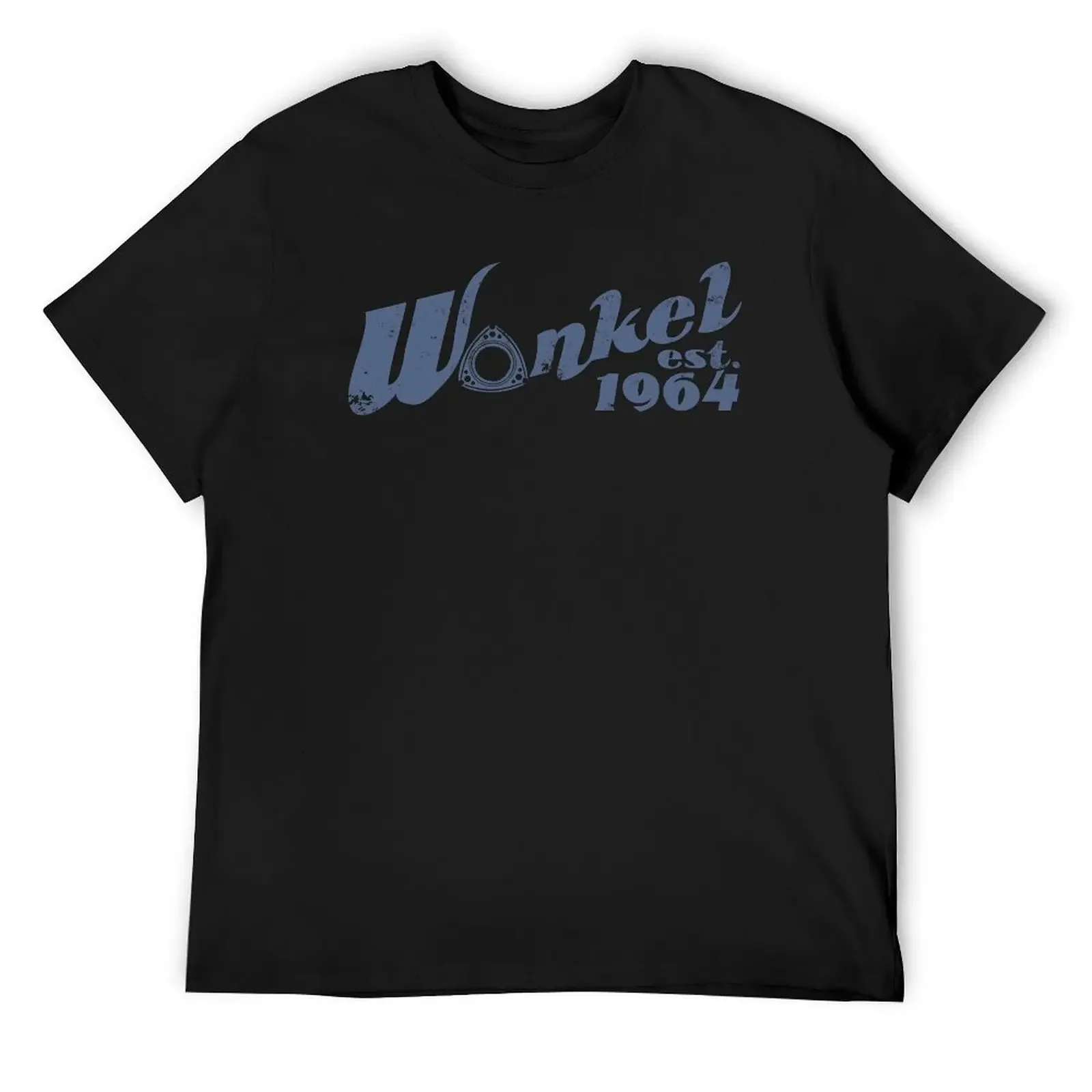 Wankel Blue T-Shirt возвышенная синяя арочная мужская футболка с графикой мужские