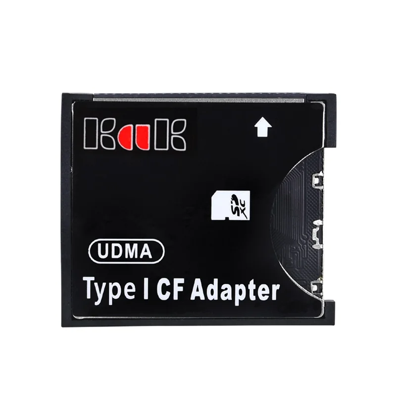 Адаптер SD-CF Type I с поддержкой SD SDHC SDXC MMC Card To Standard Compact Flash Reader Converter