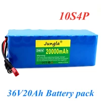 original 36v 10s4p 20ah 500w high power capacity 42v 18650 lithium battery pack 20000mah electric bicycle bicycle scooter bms