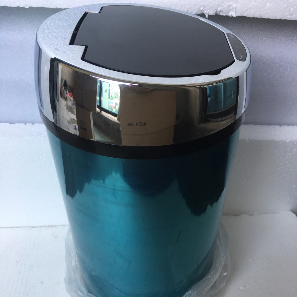 Контейнер для мусора из нержавеющей стали с датчиком 12 л | Дом и сад