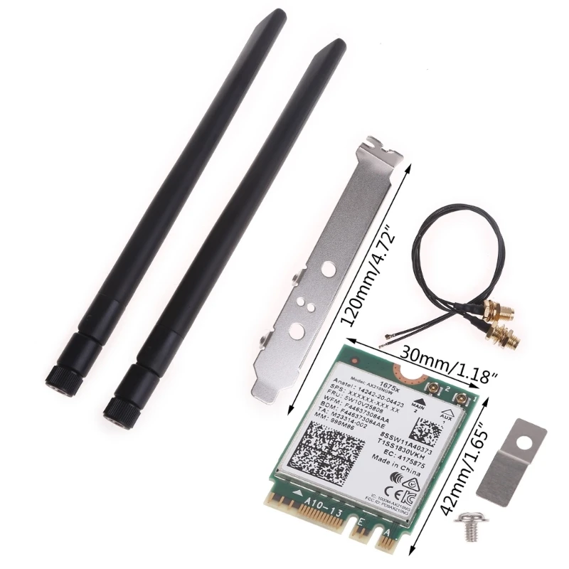 Рисунок 6 - Killer 1675X AX210 5374 Мбит/с WiFi 6E адаптер 5