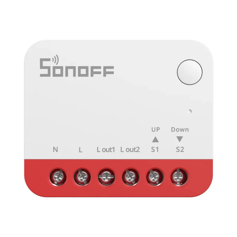 Фото Сделано в Китае: SONOFF MINI-ZBRBS Zigbee Умный выключатель для рулонных штор, комплект для модификации выключателя для штор №1