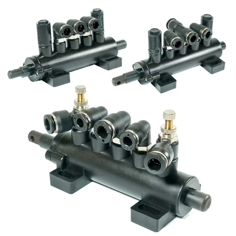 Пятипортовый трубчатый регулирующий клапан для шиномонтажного станка