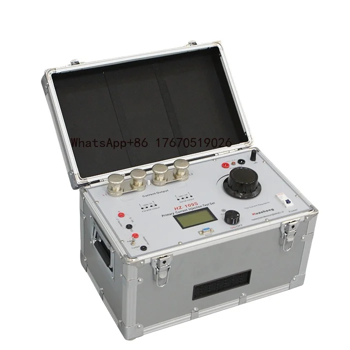 Фото Измерительный прибор для проверки первичного тока HZ-109S 1000А - однофазный №1