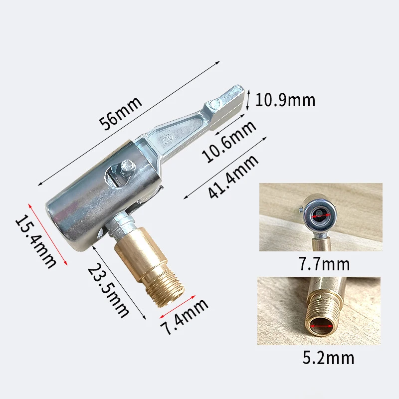 

Портативный надувной насос для автомобильных шин, воздушный патрон, компрессор, накачка шин, патрон для шин с разъемом для ремонта шланга