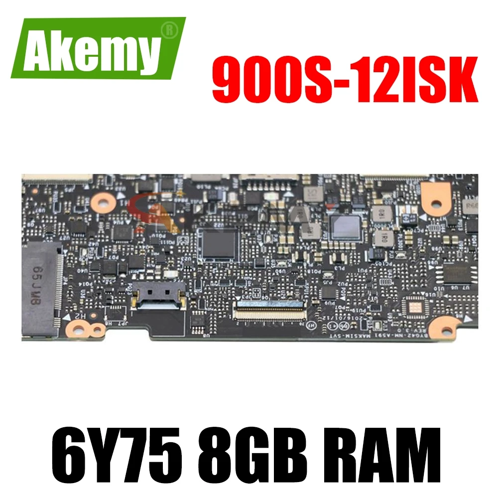 

NM-A591 For the brand new Lenovo Yoga 900S-12ISK notebook motherboard 5B20K93803 CPU 6Y75 8GB RAM 100% test work