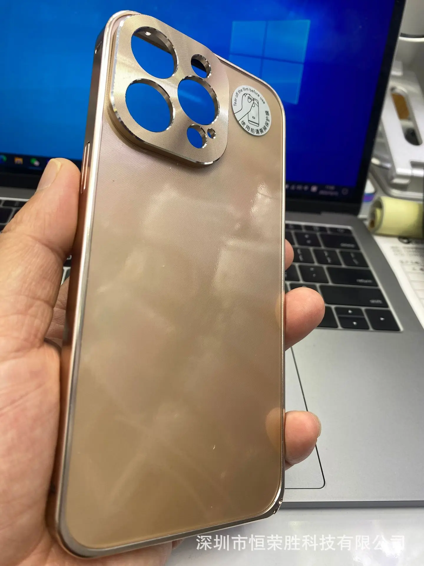 Оригинальный цветной металлический чехол для телефона iPhone 16 15Pro max 14 13 12 Pro