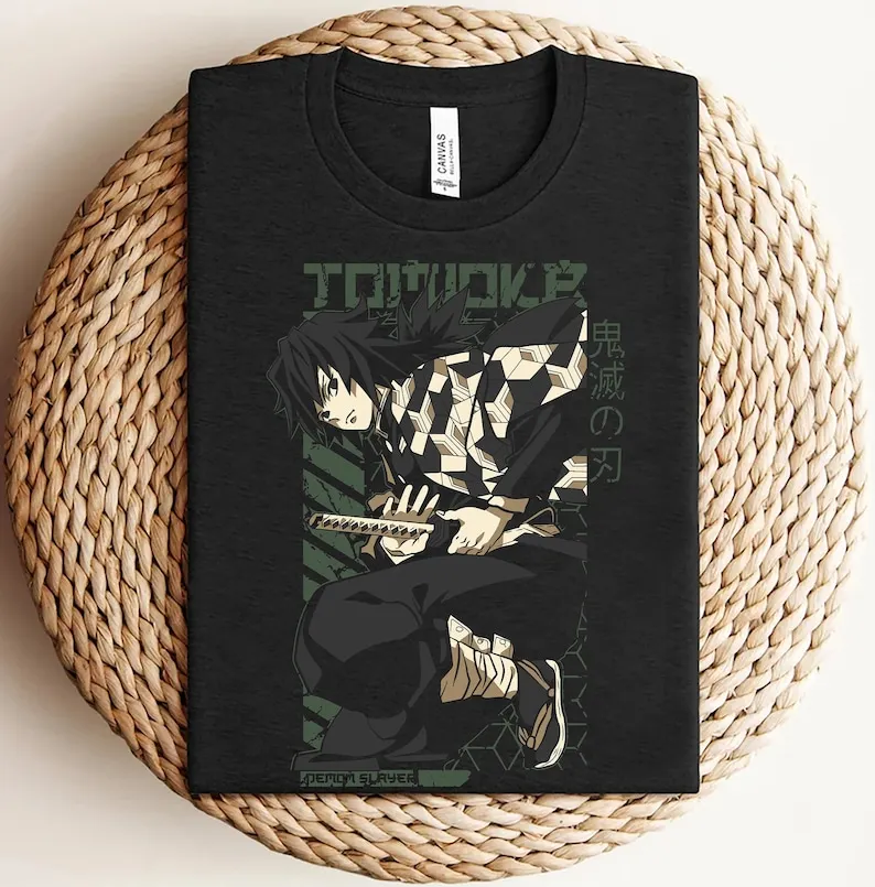 Рубашка с демоном Slay стандартная рубашка гаширой лучшая аниме Merch футболка