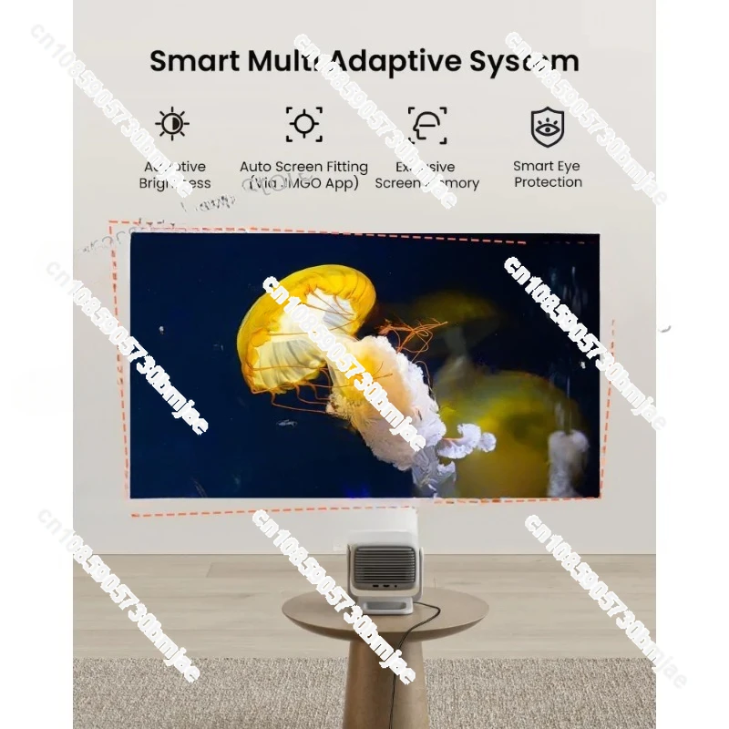 Портативный проектор N1 1080P FHD поддержка 4K трехцветный лазерный кинопроектор MALC 150
