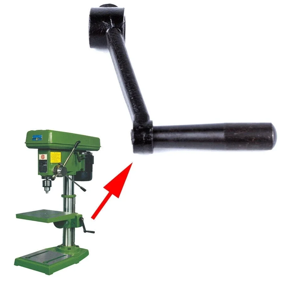 1 шт. детали для сверлильного станка ручка кривошипа стола нижнее отверстие 14 мм