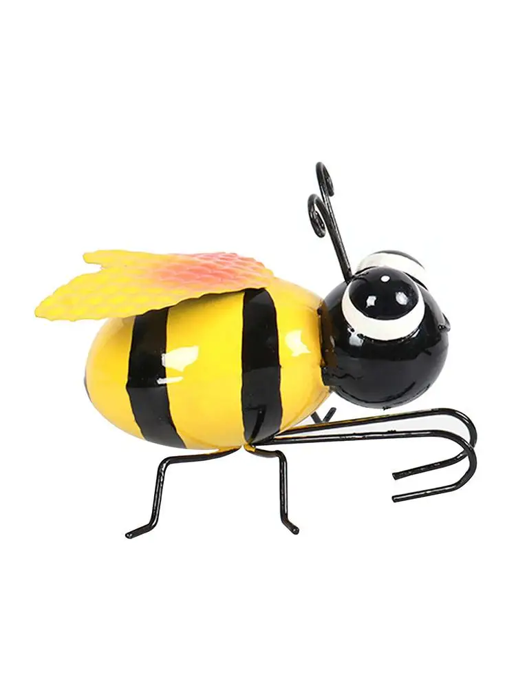 

Железные искусства пчелы Декор инновационный парк газон статуи орнамент