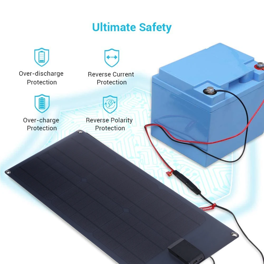 Plug Portable Battery Charger Alligator Clip