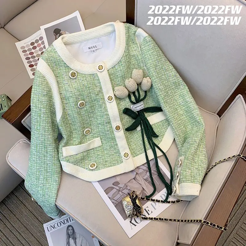 Женский спортивный костюм из двух предметов милый пиджак с длинным рукавом и