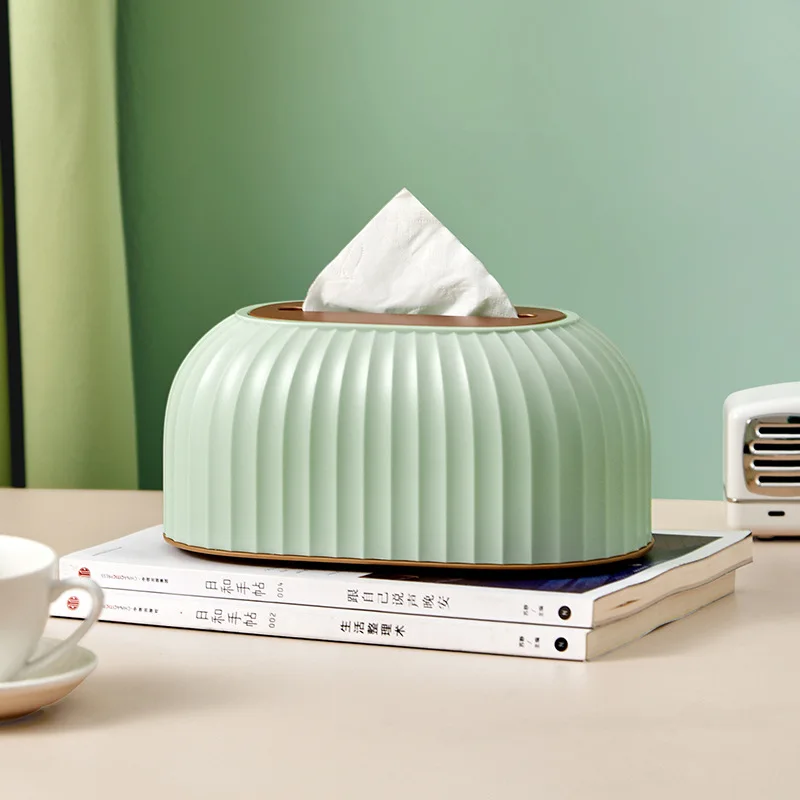 

Tissue Box Household Living Room Creative and Slightly Luxury High-Grade Bathroom Desktop Tissue Box Napkin Paper Box