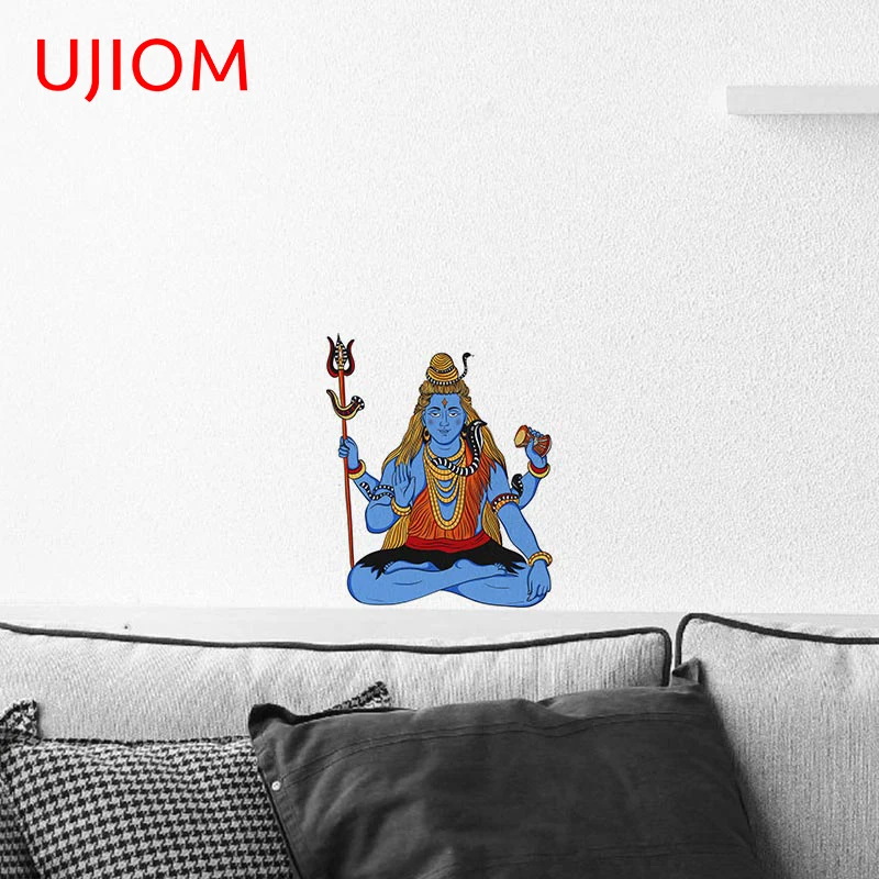 Наклейки для гостиной UJIOM 13 см x 10 8 милые водонепроницаемые наклейки с защитой от