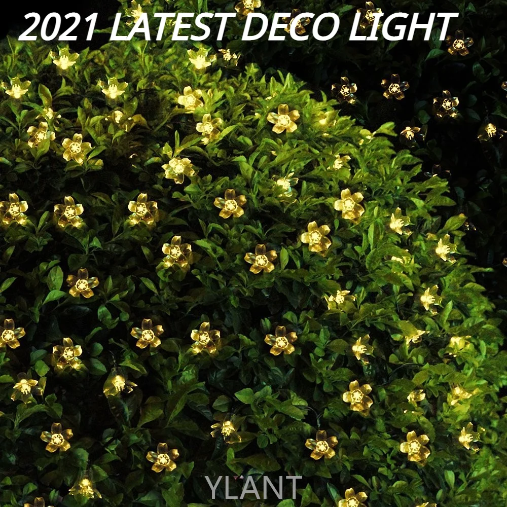 

Гирлянсветильник уличная светодиодная с солнечной батареей, 7 м, 50 светодиодов