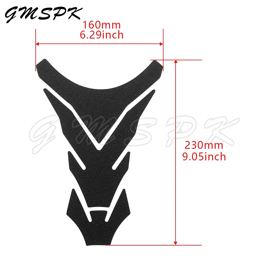Матовая накладка на топливный бак мотоцикла, защитная наклейка на бак, наклейки, подходят для YAMAHA MT03 MT07 MT09 YZF R1 R3 R6 R15 XJ6 FZ1 FZ6 FZ8