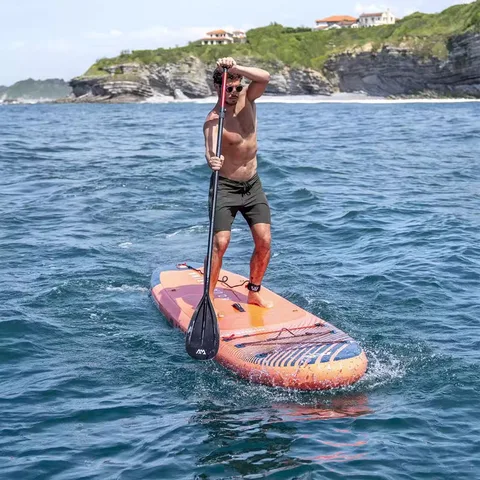 Надувная SUP-доска MONSTER BT-23MOP AQUA MARINA красная
