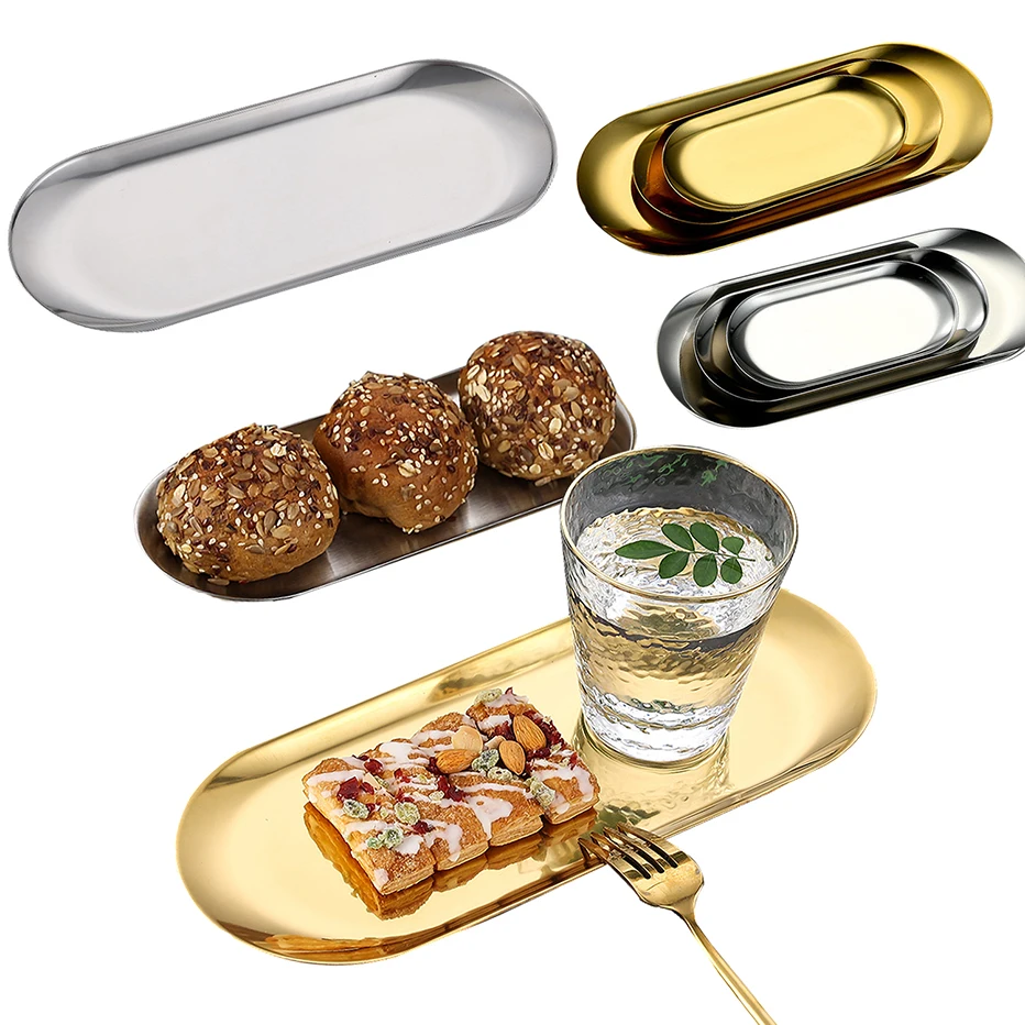 Поднос для полотенец из нержавеющей стали металлический органайзер хранения