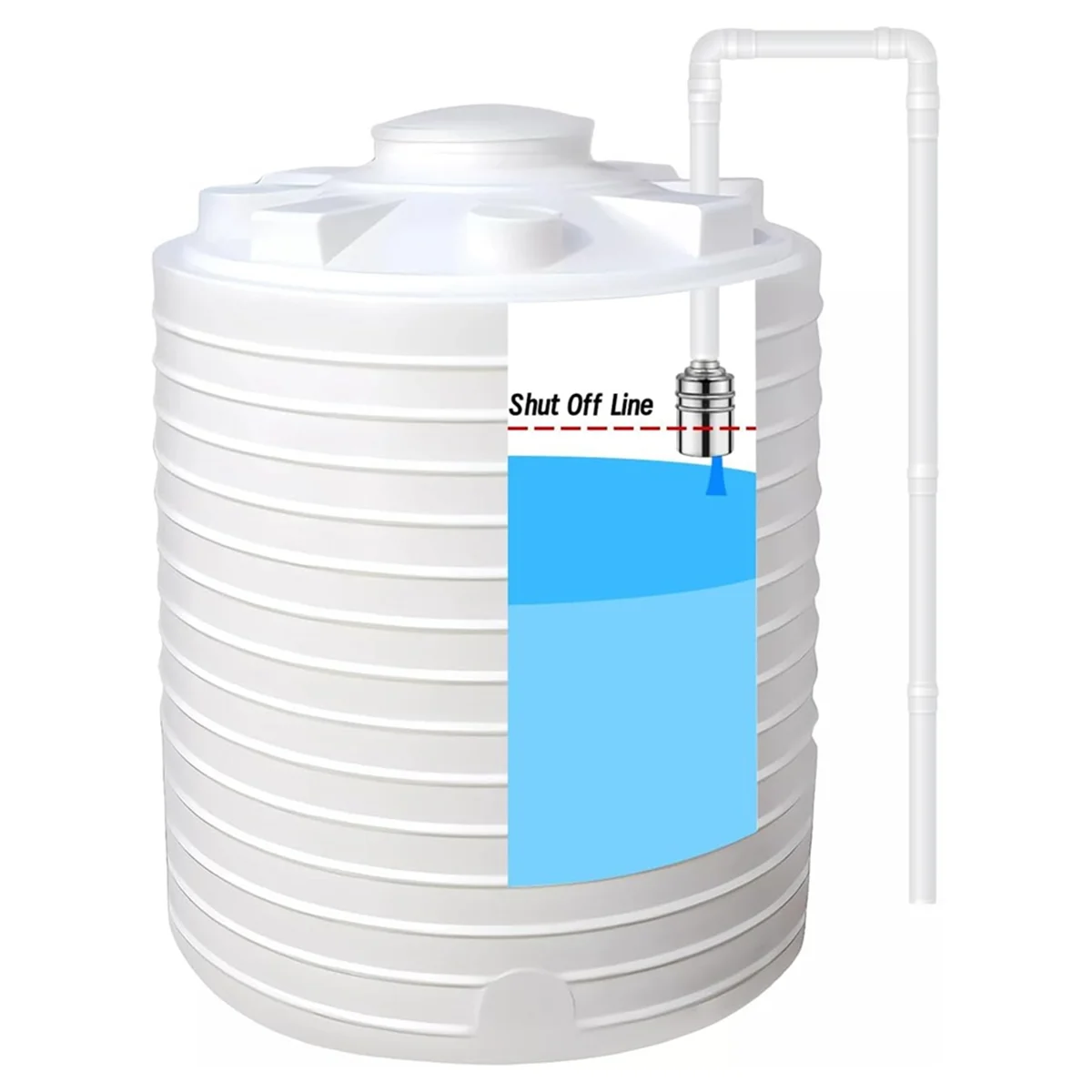 Полностью автоматический поплавковый клапан контроля уровня воды из