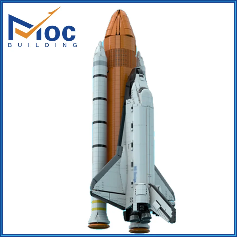MOC Space Shuttle 10283, обновленный усилитель, масштабная база, строительные блоки, ракетный кронштейн, модель самолета, сделай сам, кирпичи, сборка игрушек, подарки (art.: 3920cbfca59cd) - 3920cbfca59cd