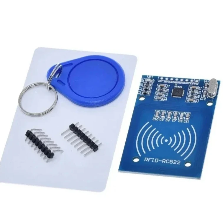 Фото Беспроводной модуль Arduino, 1-10 шт., IC-ключ, SPI-считыватель, модуль приближения IC-карты MFRC-522 RC-522, антенна RFID №4