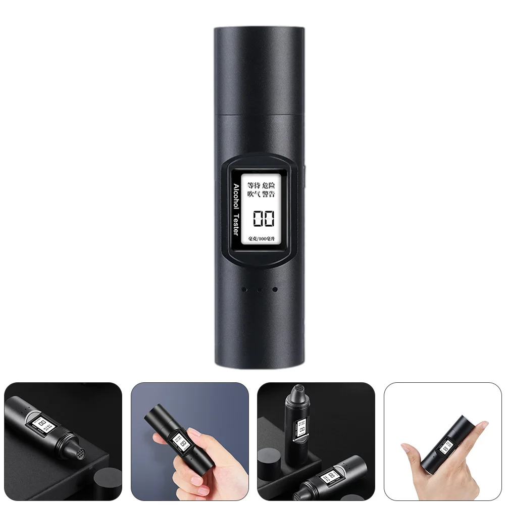 

1 Набор практичных алкотестеров из алюминиевого сплава, Тестер дыхания Acohol для тестирования