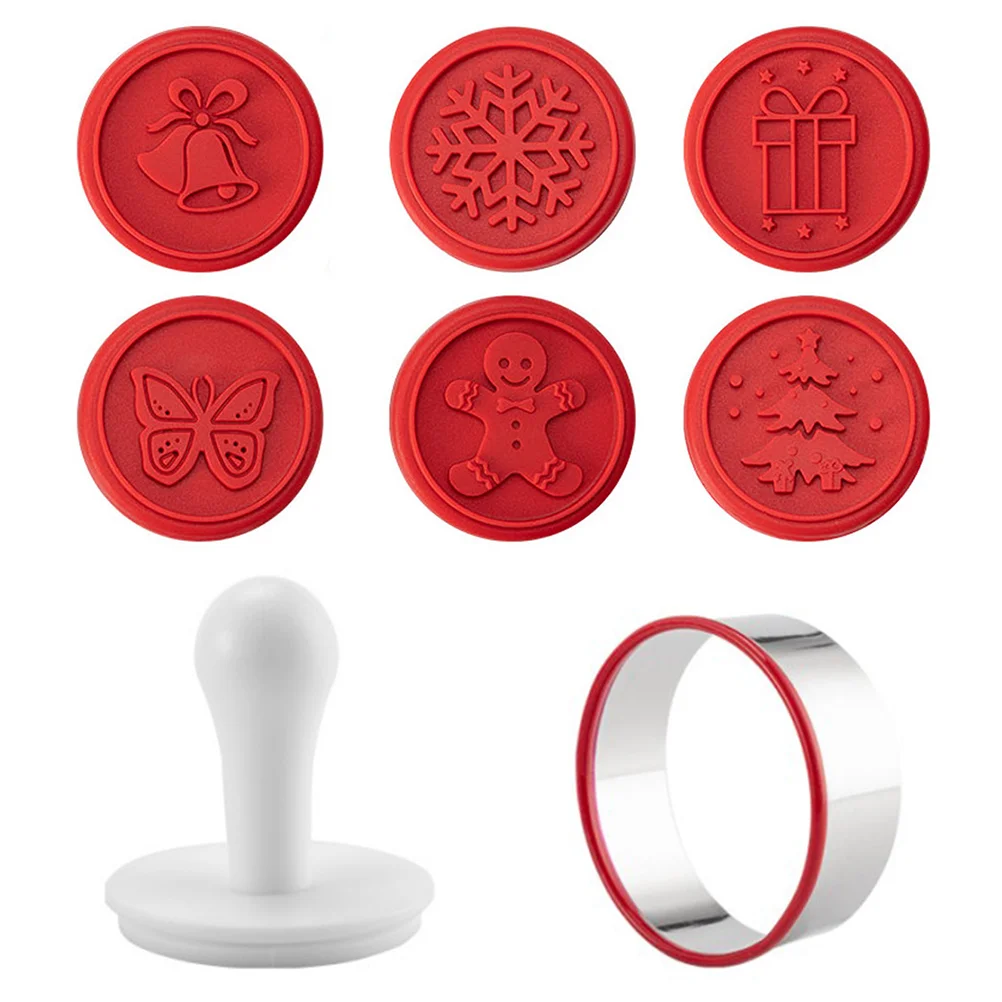 

1 Set Cookie Embossing Molds for Cookie Cookie Stamps Pastry Stereotypes Tool