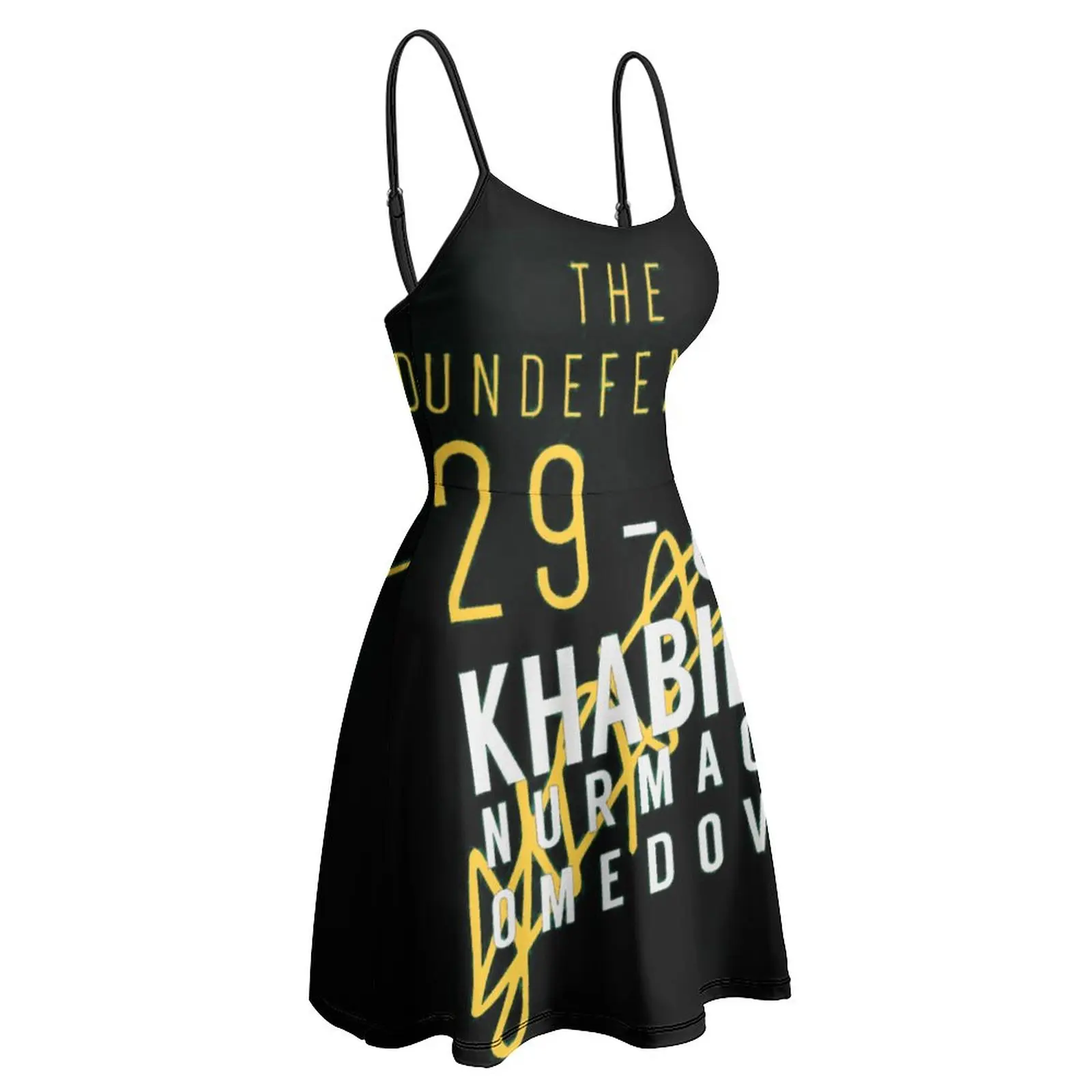 Экзотическое Khabib Nurmagomedov непобежденные стринги 29 0 Khabibg женское платье на