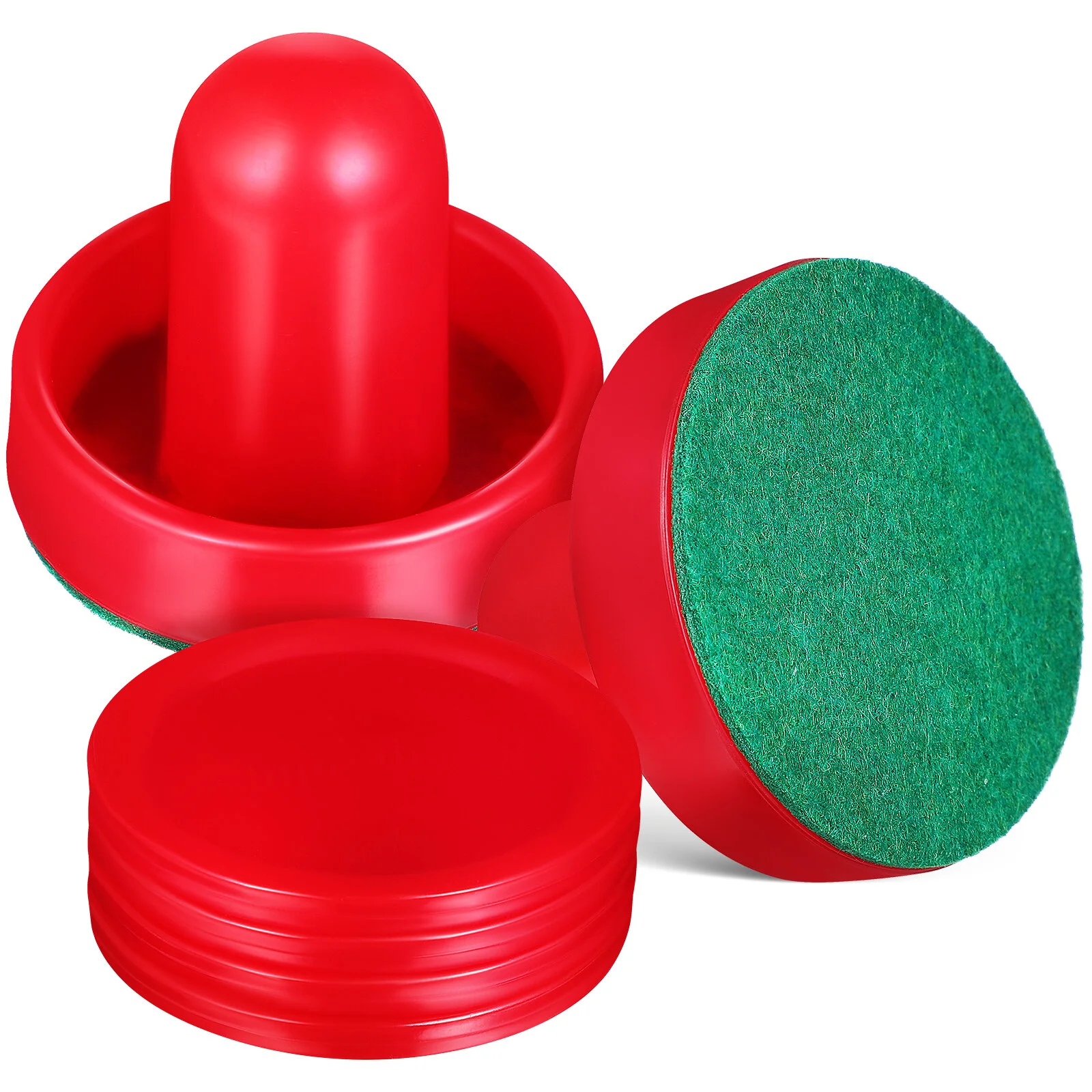 

Head The Ball Air Hockey Pucks Pusher Game Tables Accessories Ice Slider Pushers