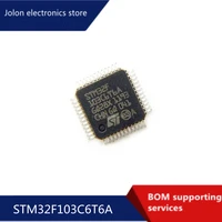 new original stm32f103c6t6a lqfp 48 arm cortex m3 microcontroller electronic components